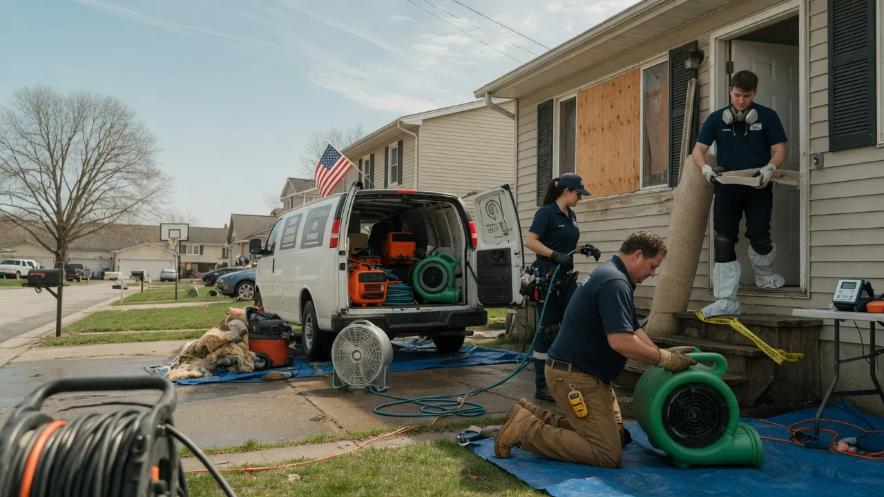 Water Damage Restoration in Manitowish Waters, WI near me